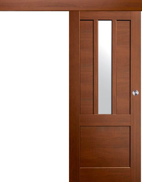 Posuvné dveře na stěnu Vasco Doors LISBONA prosklené, model 3