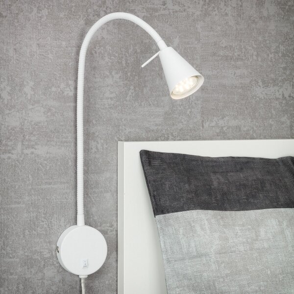Briloner 2082-016 - LED Nástěnná lampa COMFORT LIGHT 1xGU10/5W/230V bílá