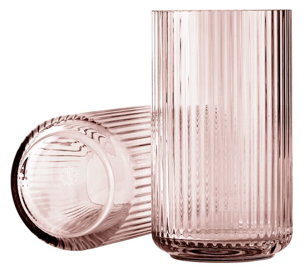 Skleněná váza Lyngby Burgundy 25 cm Lyngby Porcelaen