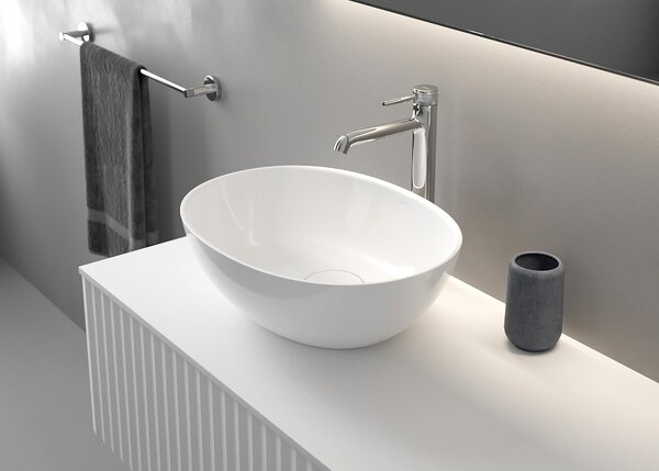 Ksuro 02 deska na skříňku 80.3x46.9 cm bílá 53003000
