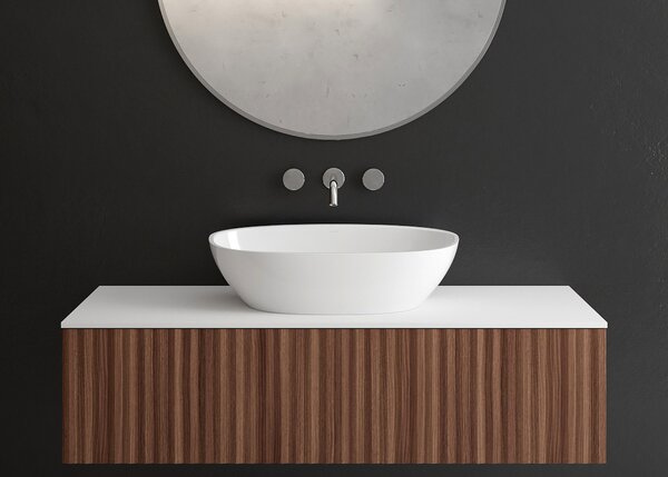 Ksuro 02 deska na skříňku 100.3x46.9 cm bílá 53004000