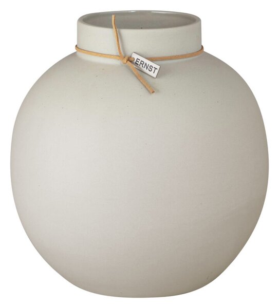 Keramická váza Ernst Beige 22 cm Ernst