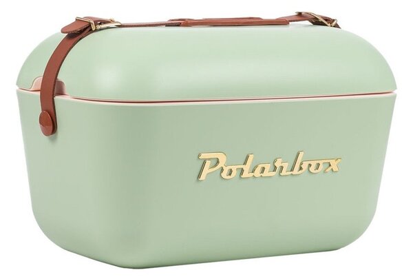 Světle zelený chladicí box 12 l Classic – Polarbox