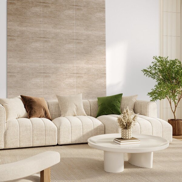 Látkové akustické panely v sadě 2 ks 60x60 cm Travertine II – Styler