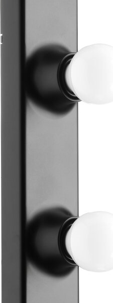 ONLI - Nástěnné svítidlo HOLLYWOOD 5xE14/6W/230V černá