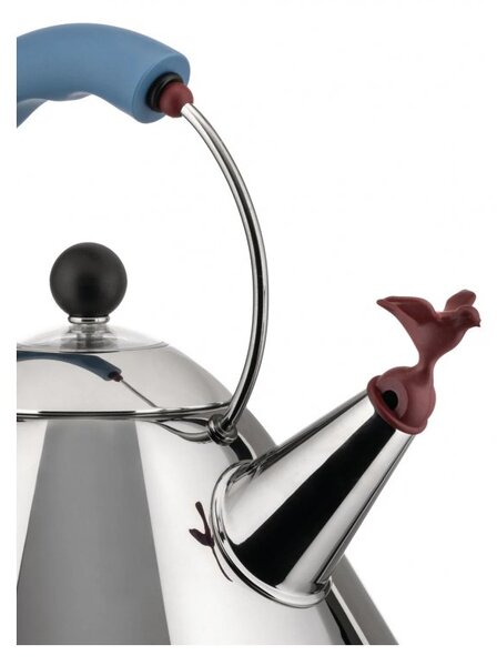Nerezová konvice Bird Light Blue 2 L Alessi