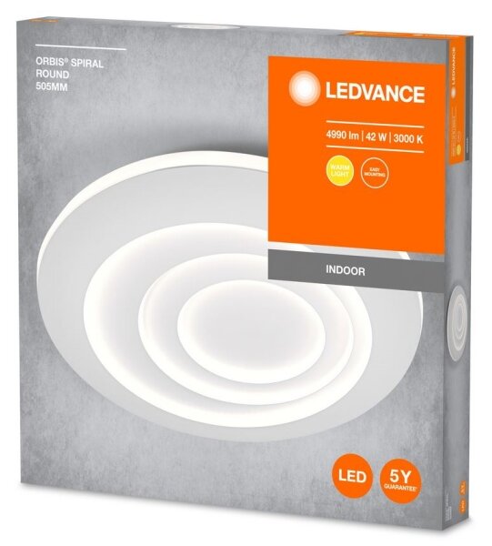 Ledvance - LED Stropní svítidlo ORBIS SPIRAL LED/42W/230V