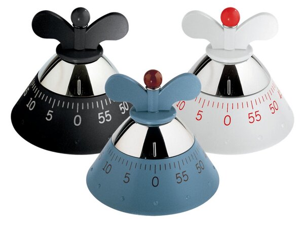 Kuchyňská minutka Kitchen Timer Black Alessi