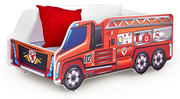 Dětská postel hasičské auto
