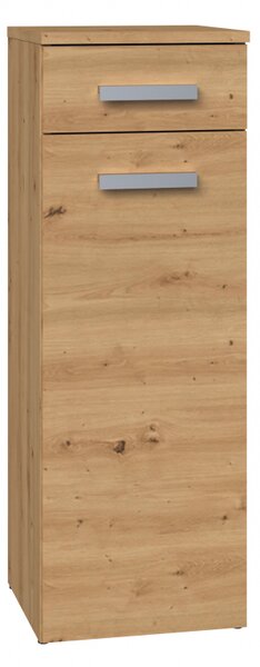 Nízká skříňka do koupelny se zásuvkou ATSO - dub artisan