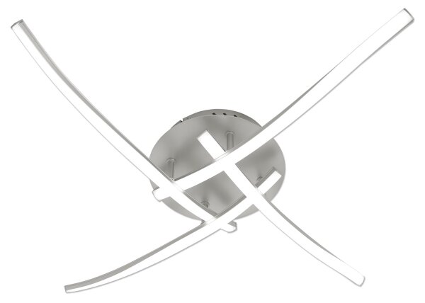 Brilagi - LED Stropní svítidlo STRIPES LED/32W/230V stříbrná