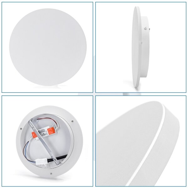 Aigostar - LED Nástěnné svítidlo LED/12W/230V 3000K 25 cm bílá