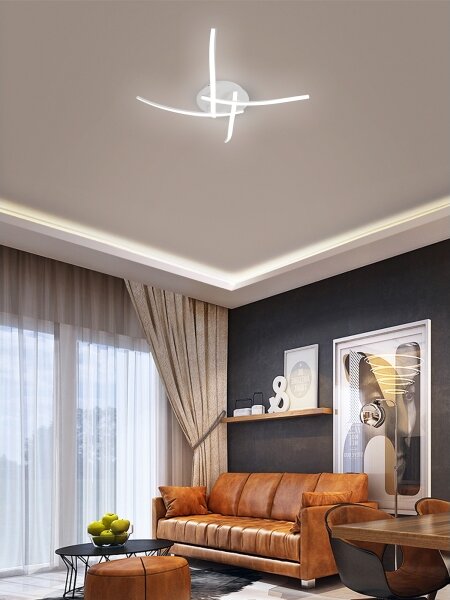 Brilagi - LED Stropní svítidlo STRIPES LED/32W/230V bílá
