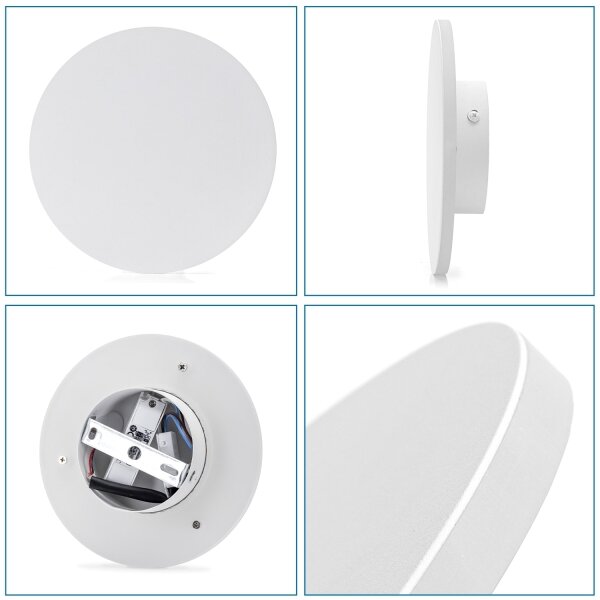 Aigostar - LED Nástěnné svítidlo LED/6,5W/230V 6500K 18 cm bílá