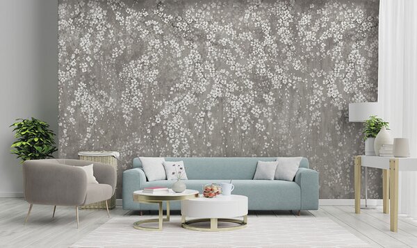 Vliesová obrazová tapeta, Květy, Z66876, 5,10 X 3 m, Satin Flowers, Zambaiti Parati