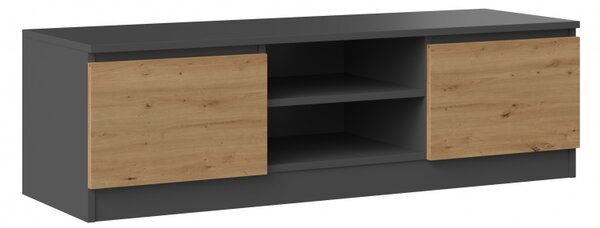 Stolek pod televizi SABA 1 - dub artisan / antracitový