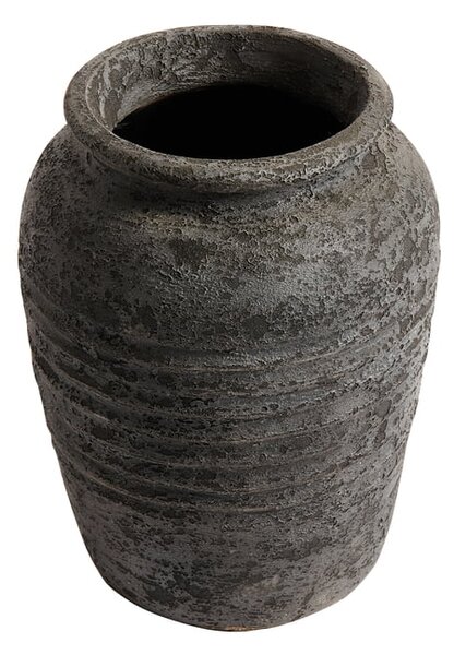 Váza Melancholia Mettalic Black 40 cm Muubs