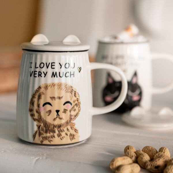Hrnek MILU s pejskem 859866 450 ml