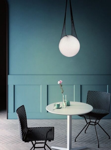 Redo 01-1972 - LED Lustr na lanku ALLURIA 1xE27/5W/230V pr. 25 cm