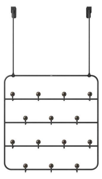 Organizér na zeď / dveře Estique Black Walnut Umbra
