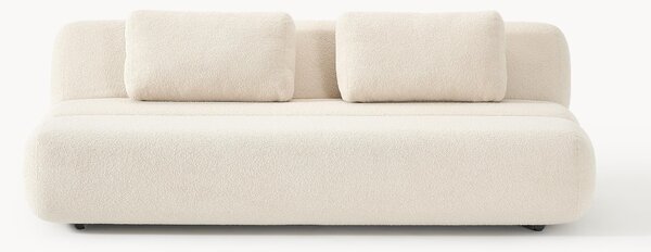 Plyšová rozkládací pohovka Caterpillar, 3místná