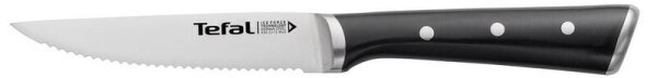 Tefal - Sada nerezových nožů na steak ICE FORCE 11 cm chrom/černá 4 ks