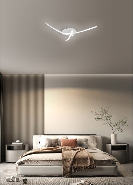 Brilagi - LED Stropní svítidlo STRIPES LED/24W/230V bílá