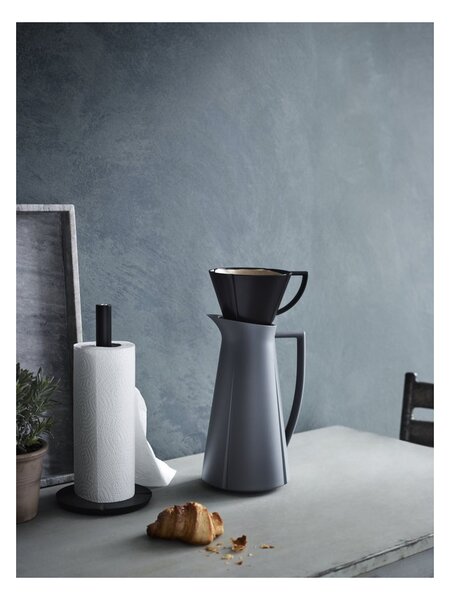 Stojan na kuchyňské utěrky Kitchen Roll Black Rosendahl