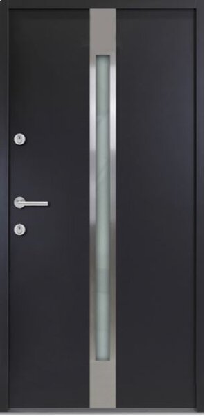 Vchodové dveře FM Turen model AT505 - Antracit + SKLADEM
