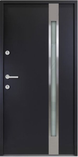 Vchodové dveře FM Turen model AT504 - Antracit + SKLADEM
