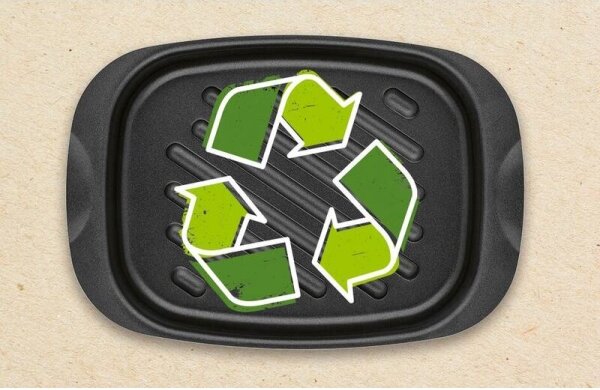 Tefal - Pekáč LA RECYCLE 27x39 cm černá