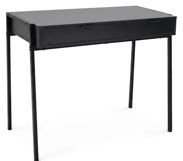 Ak furniture Psací stůl Zentia 100 cm černý