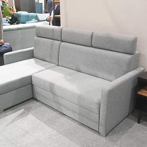 Malá sedací souprava HUGO MINI | 160x217 cm | rozkládací s úložným prostorem | VÝBĚR TKANIN