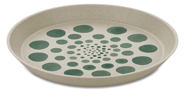 Sada 4 talířů 20,5cm Organic bio-circular KOZIOL (Barva-zelená, písková)