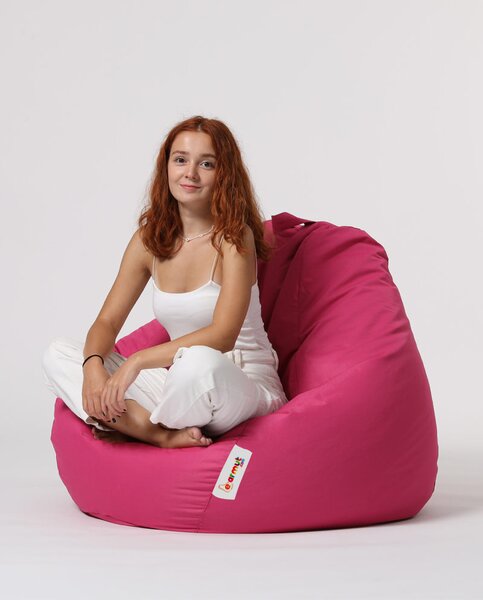 ASIR Sedací vak zahradní PREMIUM XXL růžový