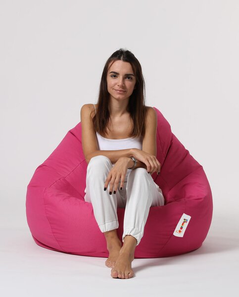 ASIR Sedací vak zahradní PREMIUM XXL růžový