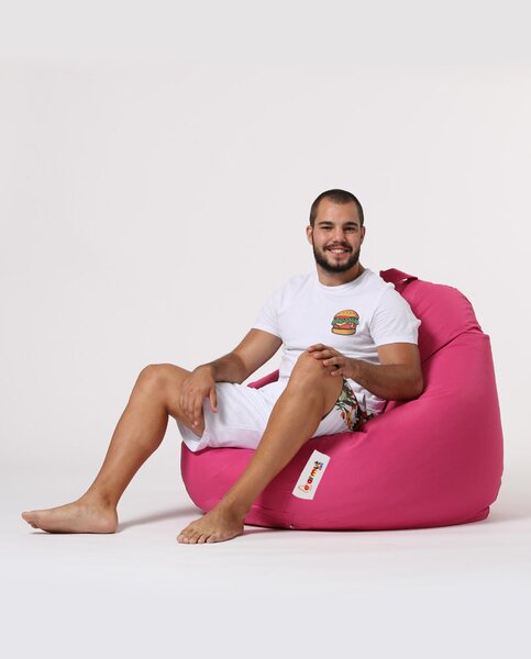 ASIR Sedací vak zahradní PREMIUM XXL růžový