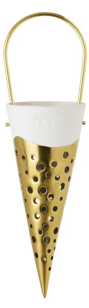 Vánoční ozdoba Nobili Cone Gold - 18,5 cm Kähler