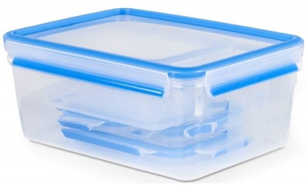 Tefal - Sada potravinových dóz 5 ks MASTER SEAL FRESH modrá