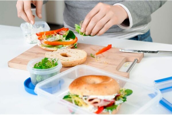 Tefal - Sada potravinových dóz 5 ks MASTER SEAL FRESH modrá