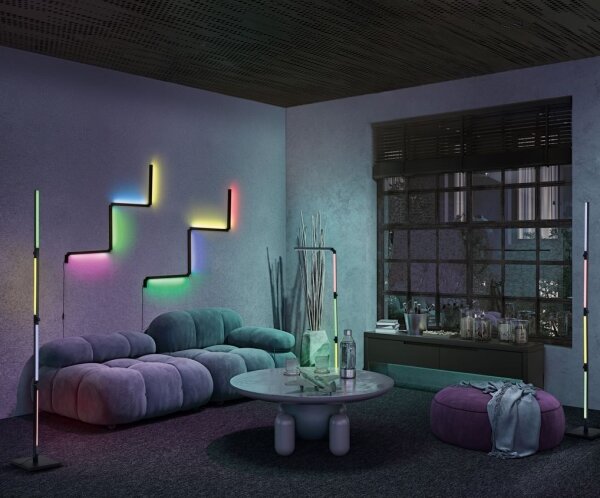 Osram- LED RGBW Stmívatelná stojací lampa 2v1 SMART+ MAGIC LED/24W/230V Wi-Fi