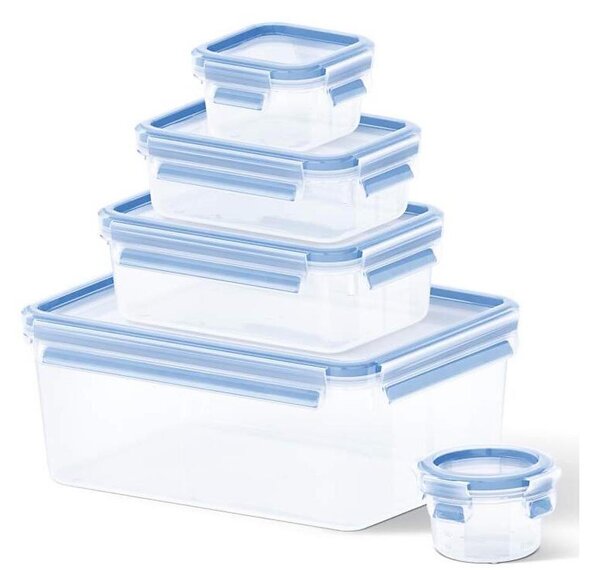 Tefal - Sada potravinových dóz 5 ks MASTER SEAL FRESH modrá