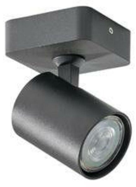 Stropní a nástěnné přisazené bodové svítidlo AZzardo Exo 1 black AZ3193 GU10 1x35W IP20 9,2cm černé
