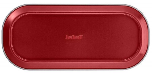 Tefal - Rozkládací forma na biskupský chlebíček DELIBAKE 30x11 cm červená