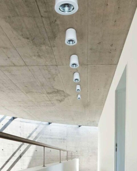Stropní bodové přisazené svítidlo AZzardo Boris white AZ1054 GU10 1x50W IP20 7,5cm kulaté bílé