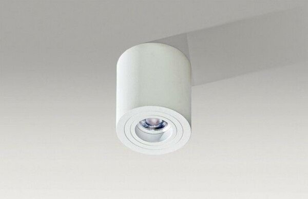 Stropní bodové přisazené svítidlo AZzardo Brant white AZ2818 GU10 1x50W IP20 9cm bílé