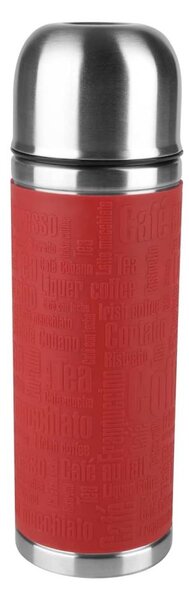 Tefal - Termoska s hrníčkem 1 l SENATOR nerez/červená