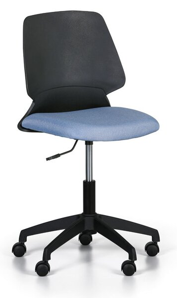 Kancelářská židle CROOK 1+1 ZDARMA, modrá