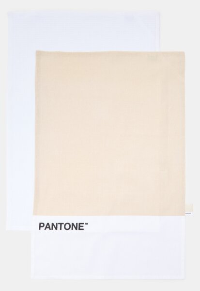 Sinsay - Sada kuchyňských utěrek 2 pack Pantone - krémová
