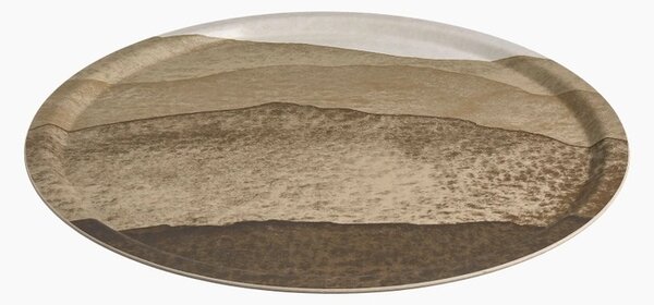 Kulatý podnos Joiku Beige 46 cm Marimekko